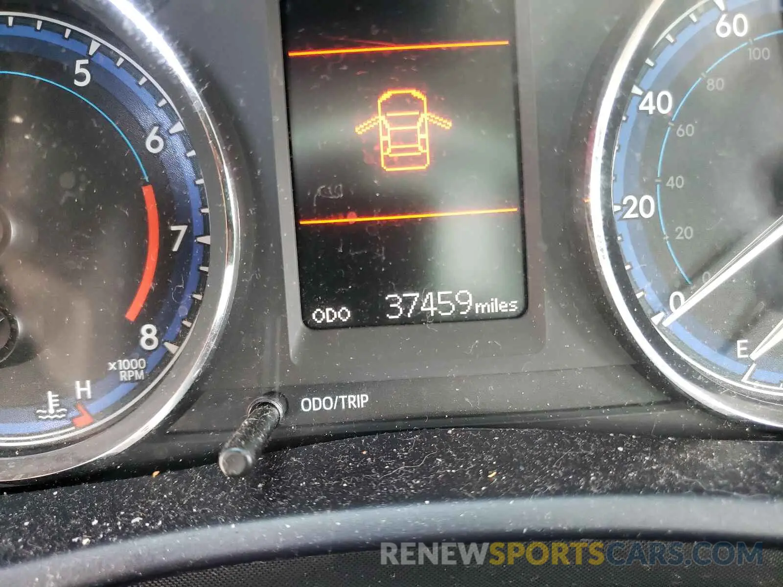 8 fotografías del automóvil dañado 5YFBURHEXKP934791 TOYOTA COROLLA 2019