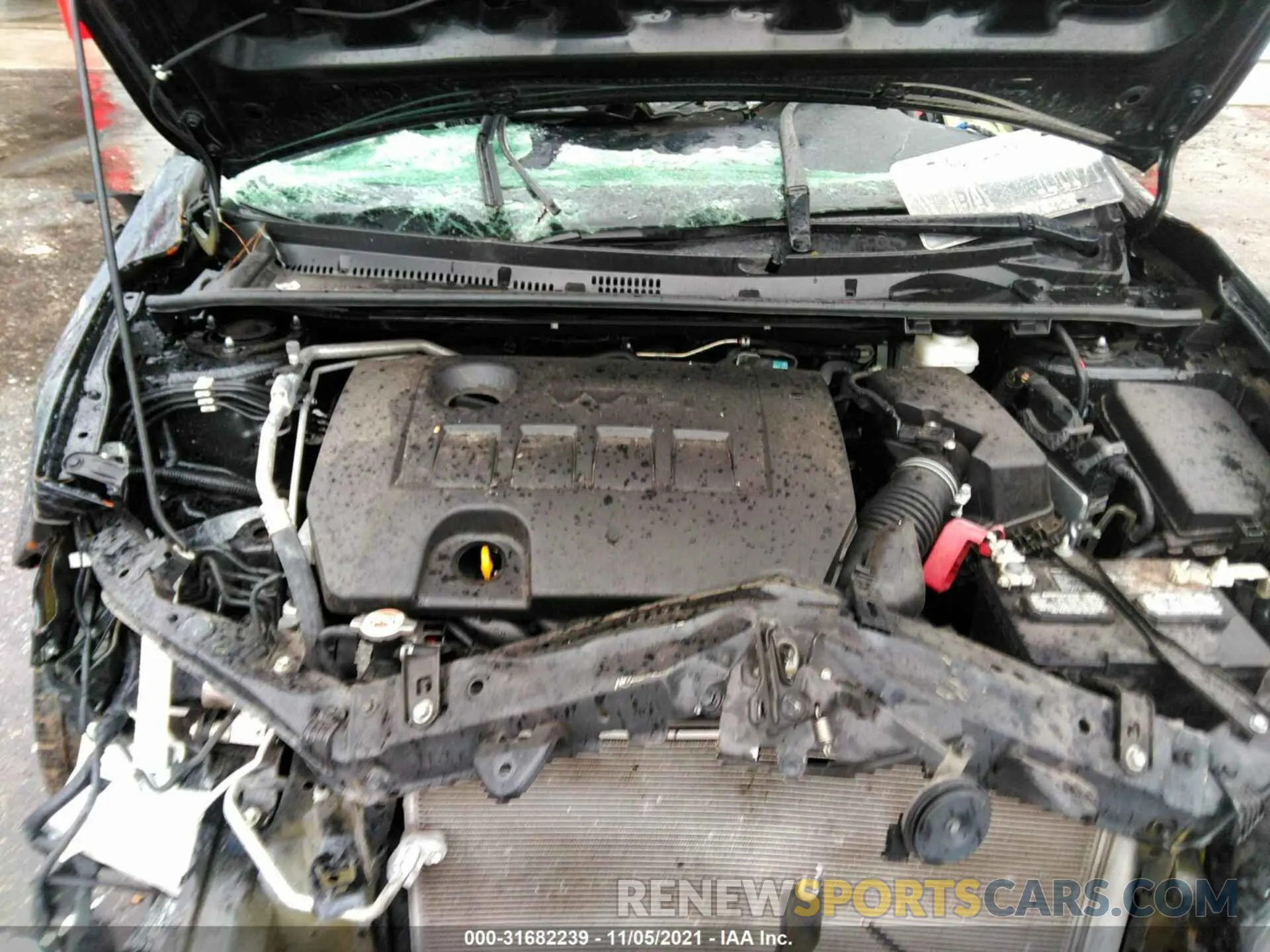 10 fotografías del automóvil dañado 5YFBURHEXKP937464 TOYOTA COROLLA 2019