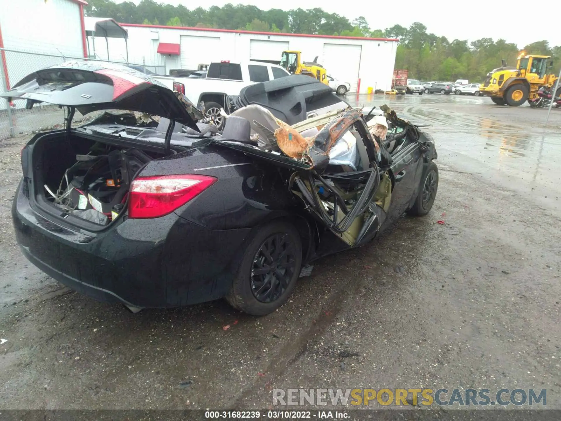 4 fotografías del automóvil dañado 5YFBURHEXKP937464 TOYOTA COROLLA 2019