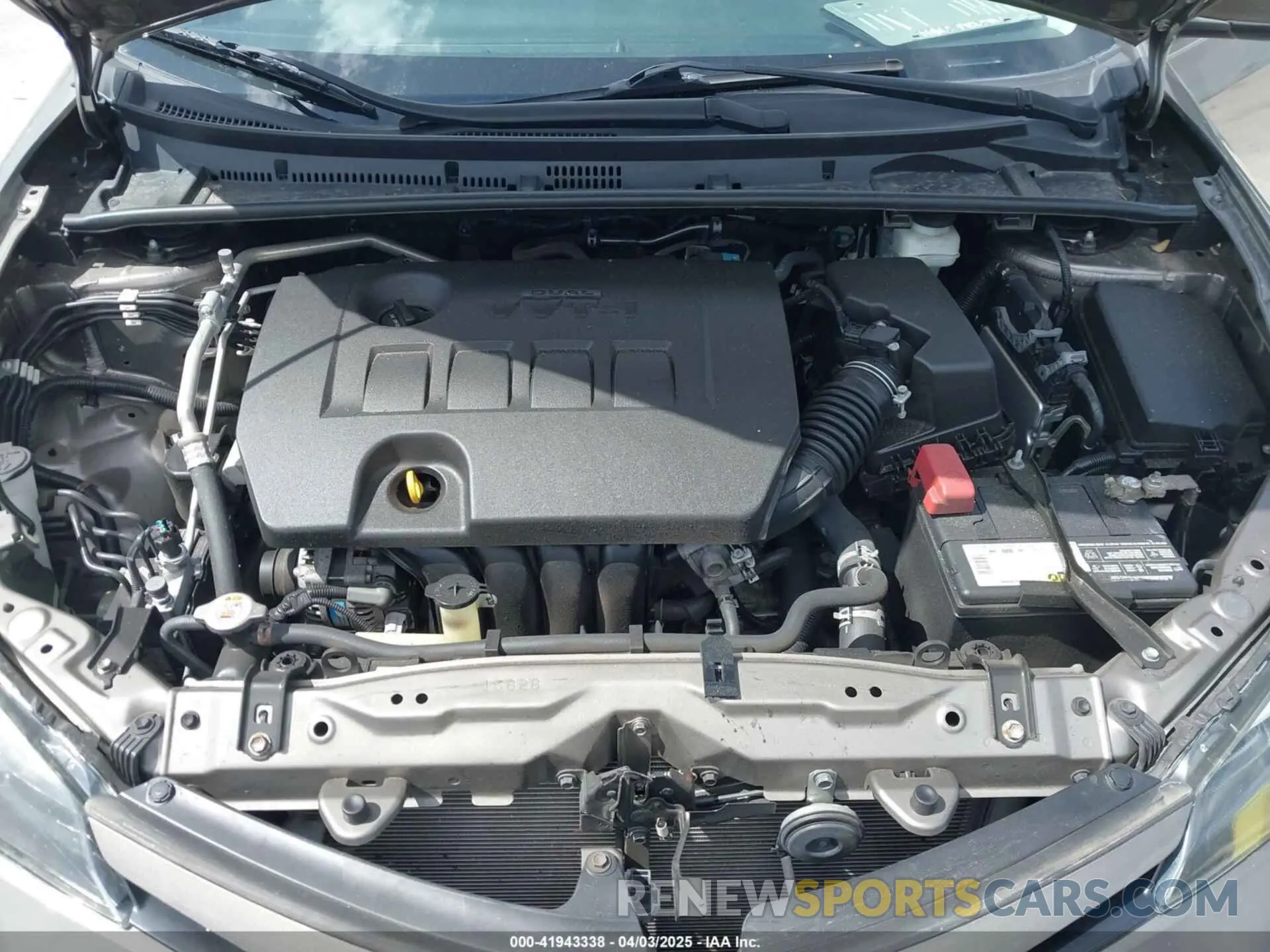 10 fotografías del automóvil dañado 5YFBURHEXKP939019 TOYOTA COROLLA 2019