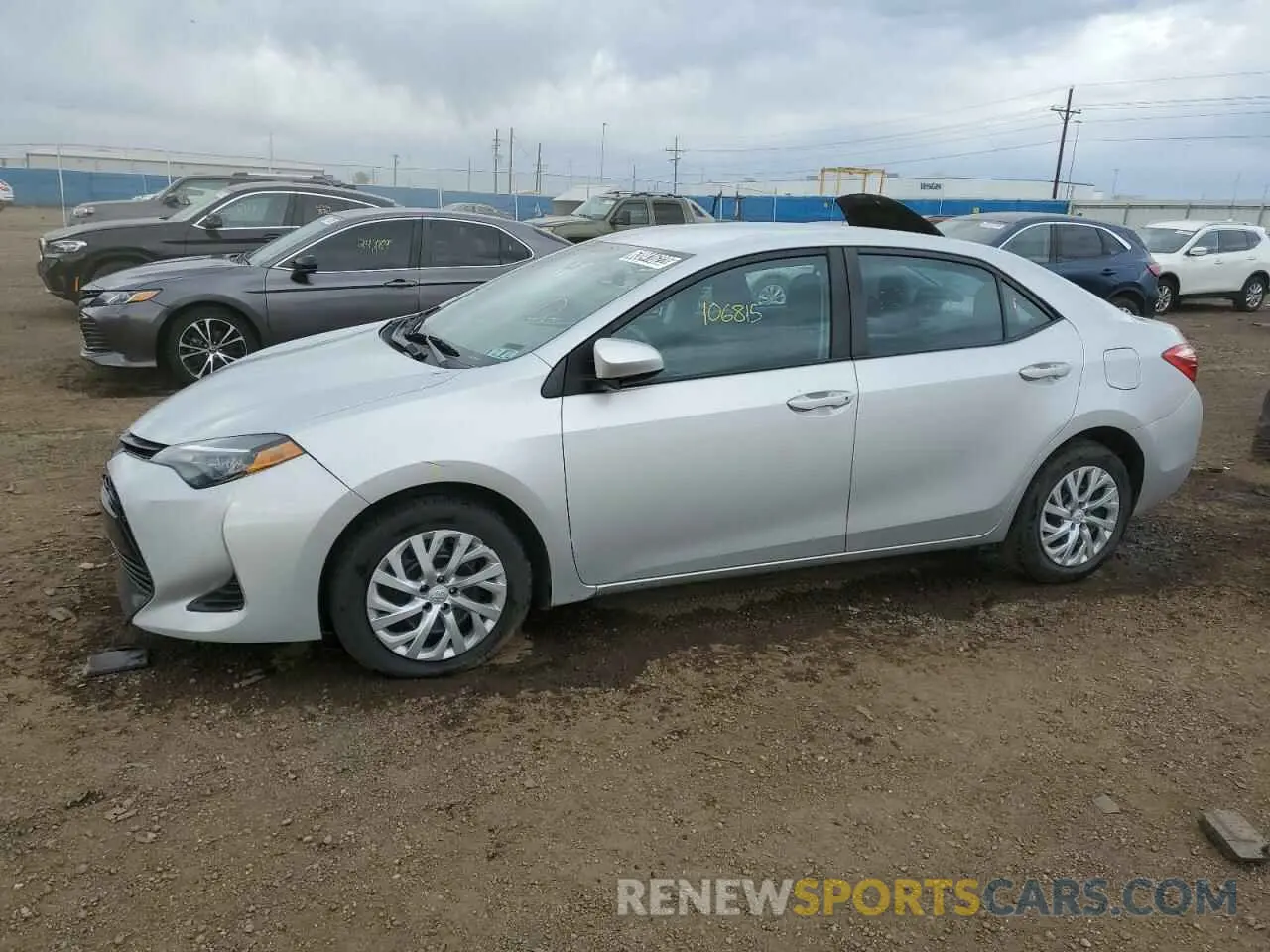 1 fotografías del automóvil dañado 5YFBURHEXKP939392 TOYOTA COROLLA 2019