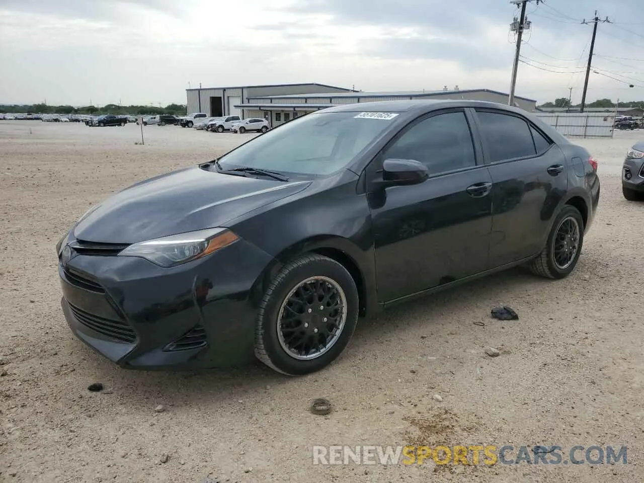 1 fotografías del automóvil dañado 5YFBURHEXKP947119 TOYOTA COROLLA 2019