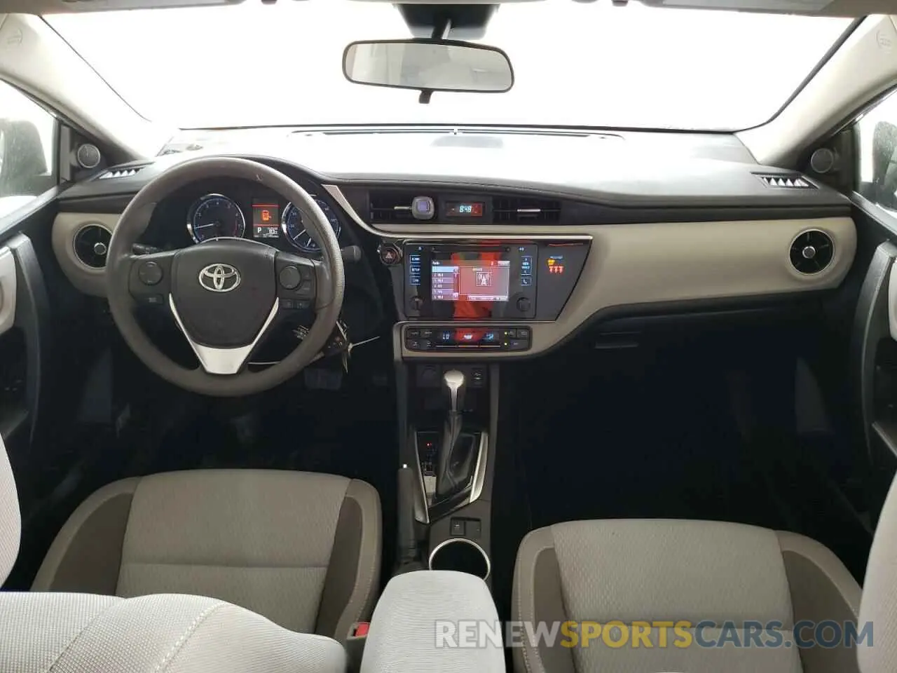 9 fotografías del automóvil dañado 5YFBURHEXKP948481 TOYOTA COROLLA 2019