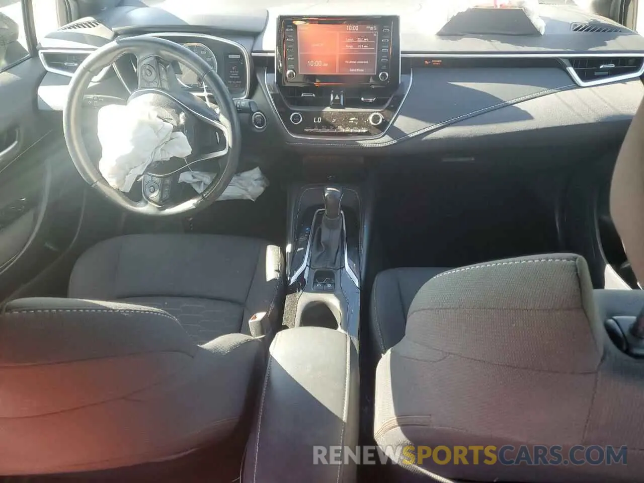 8 fotografías del automóvil dañado JTNK4RBE0K3039582 TOYOTA COROLLA 2019