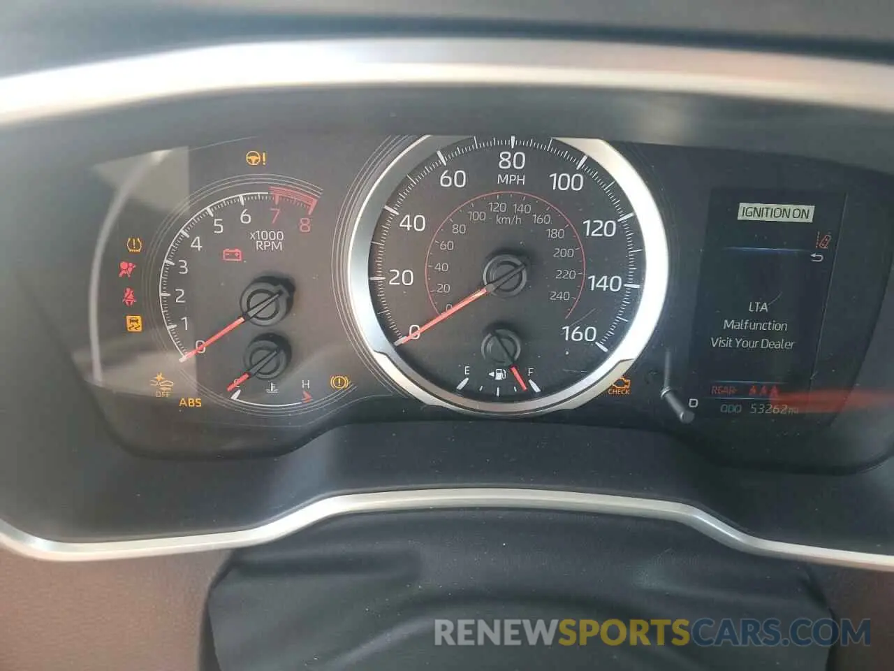 9 fotografías del automóvil dañado JTNK4RBE0K3039582 TOYOTA COROLLA 2019