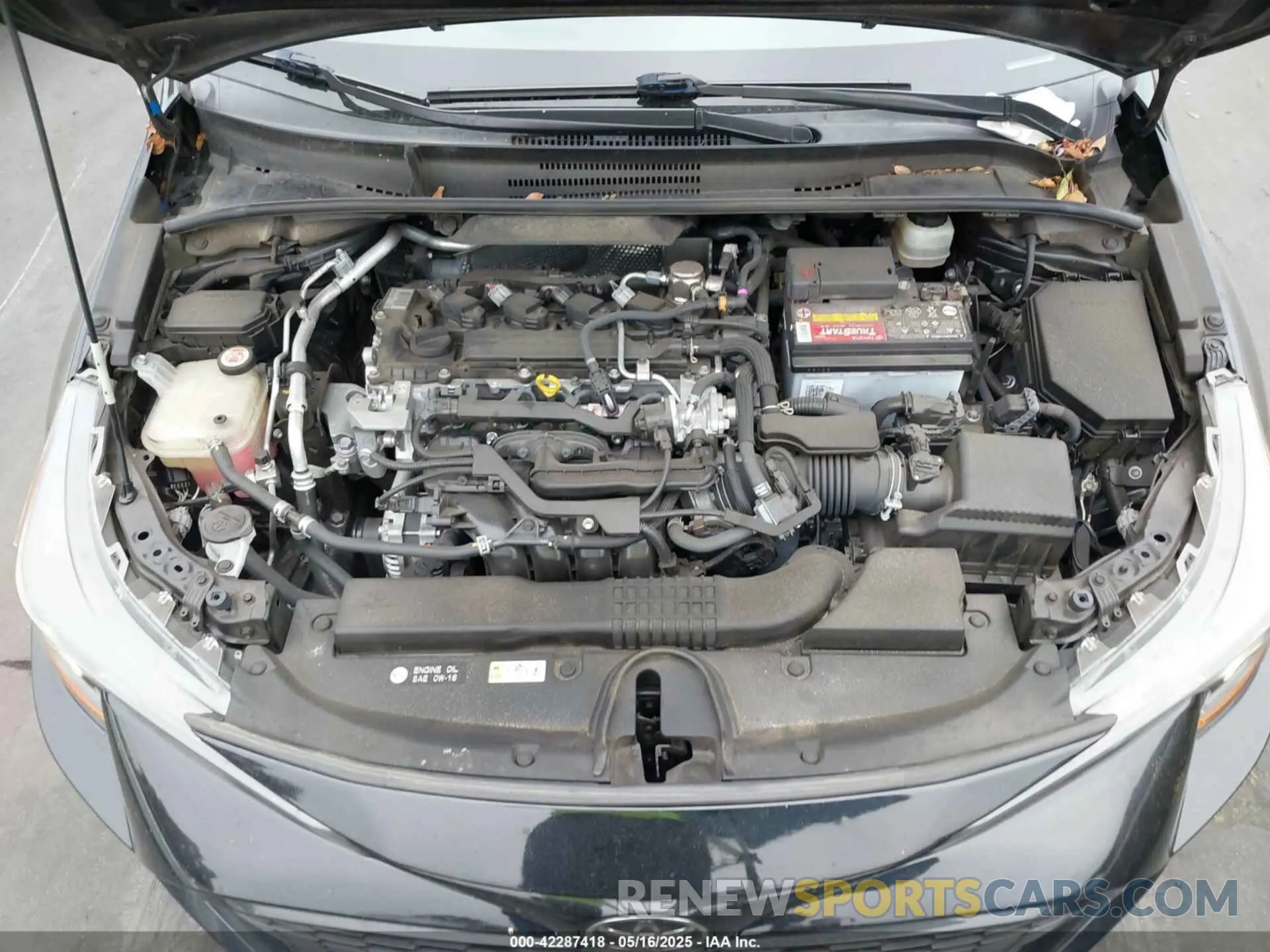 10 fotografías del automóvil dañado JTNK4RBE0K3062344 TOYOTA COROLLA 2019