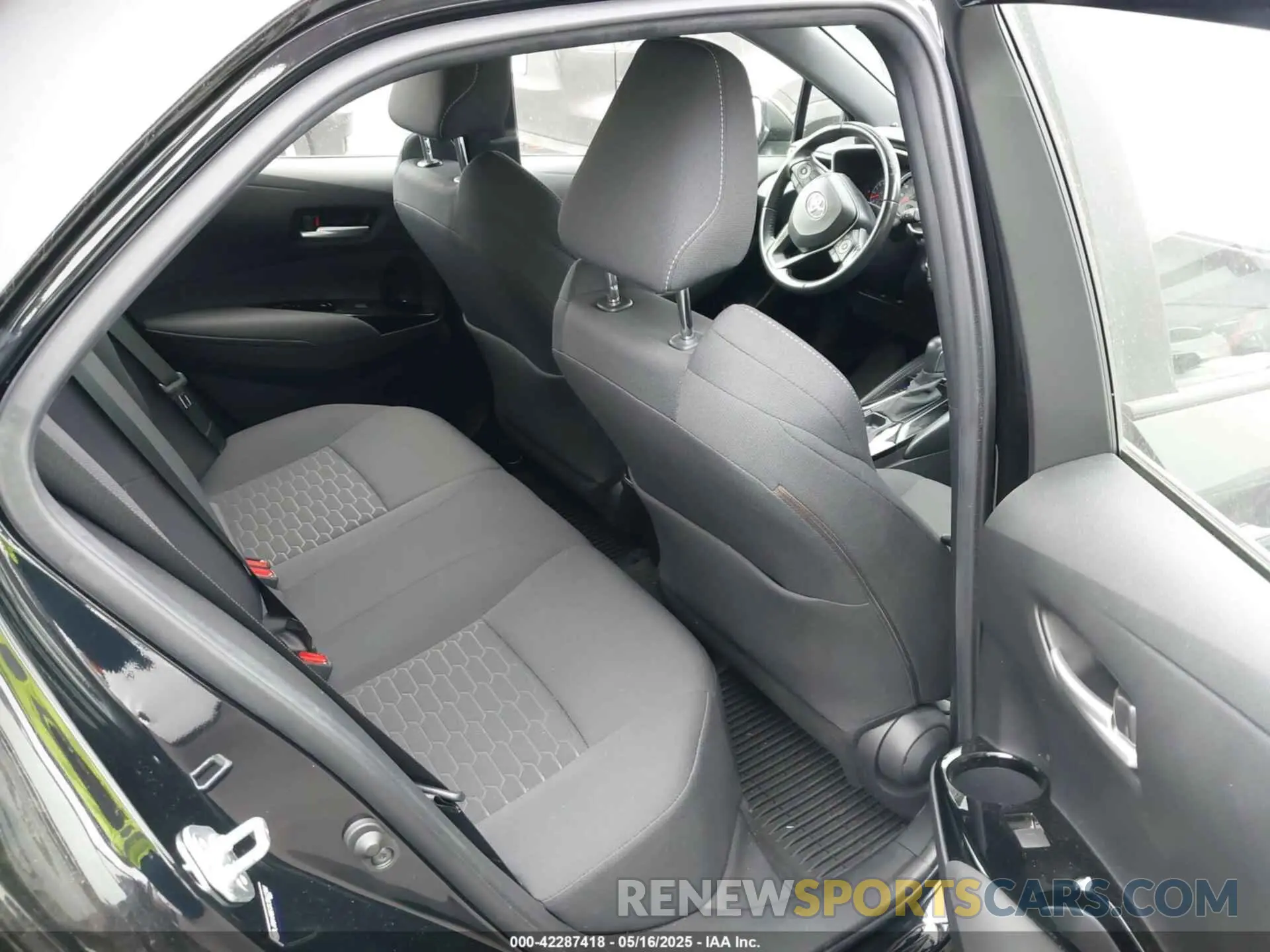8 fotografías del automóvil dañado JTNK4RBE0K3062344 TOYOTA COROLLA 2019