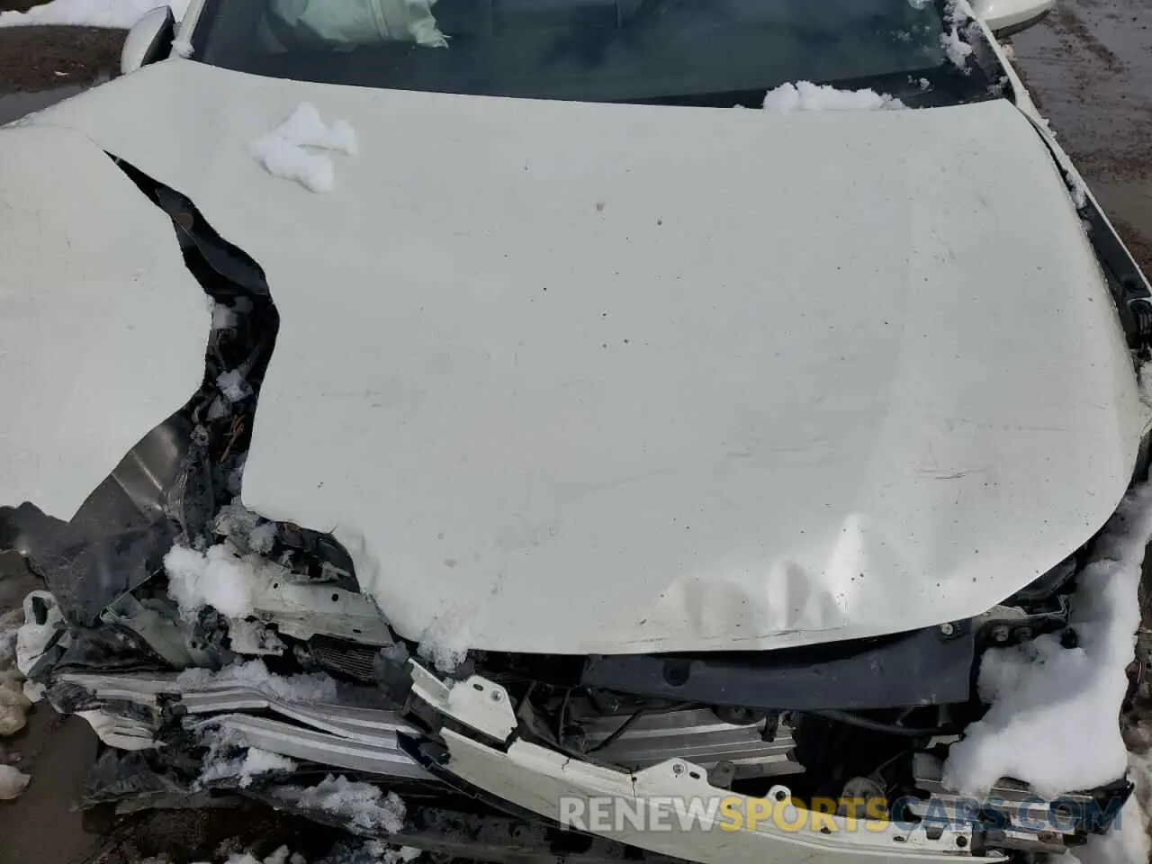 11 fotografías del automóvil dañado JTNK4RBE0K3069374 TOYOTA COROLLA 2019