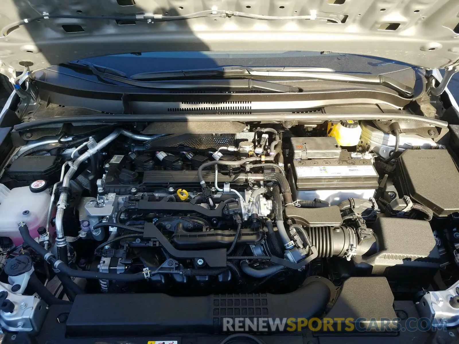 7 fotografías del automóvil dañado JTNK4RBE0K3070699 TOYOTA COROLLA 2019