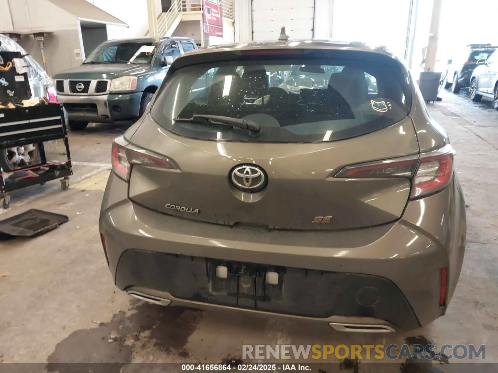 16 fotografías del automóvil dañado JTNK4RBE1K3011063 TOYOTA COROLLA 2019