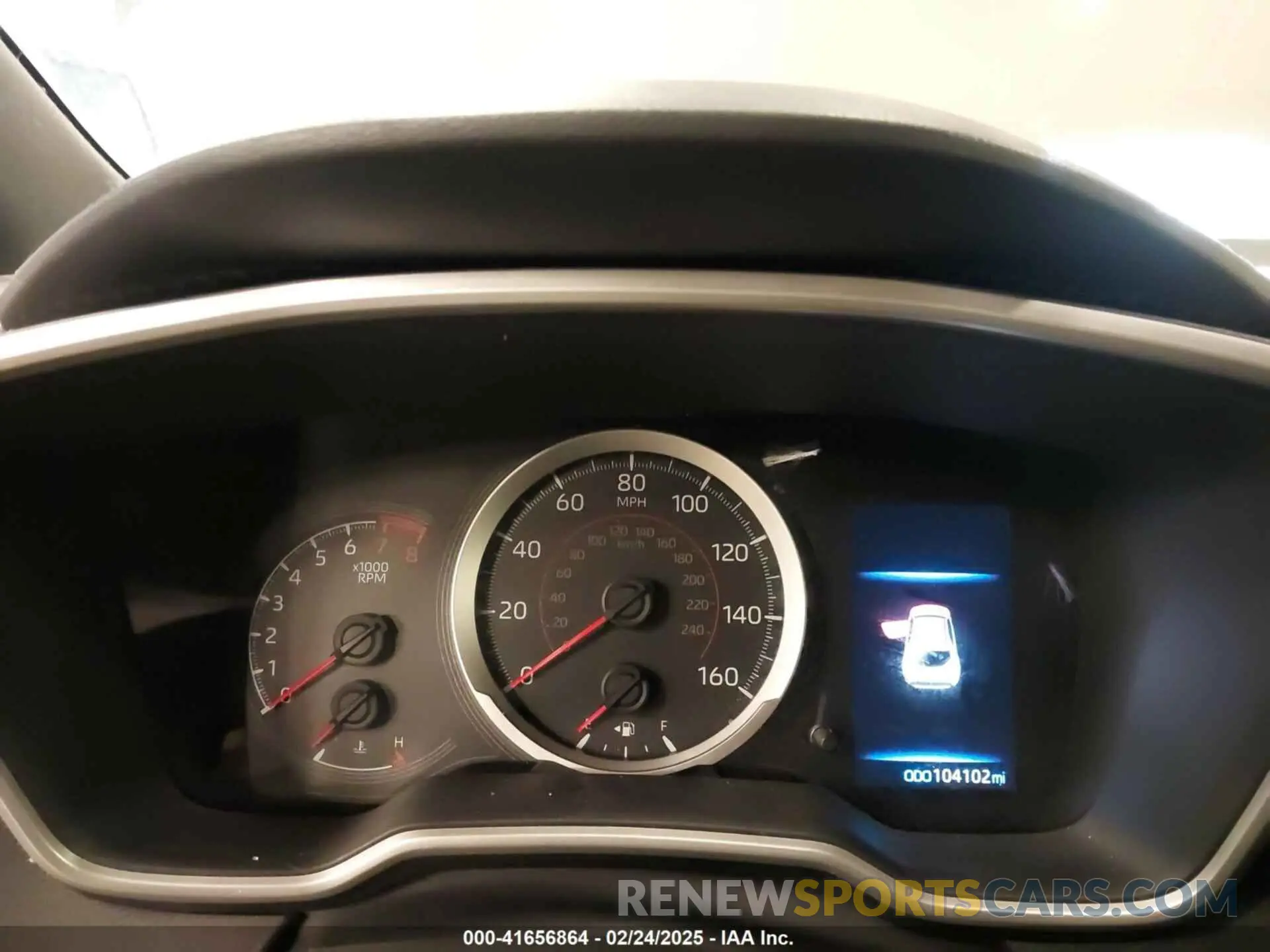 7 fotografías del automóvil dañado JTNK4RBE1K3011063 TOYOTA COROLLA 2019