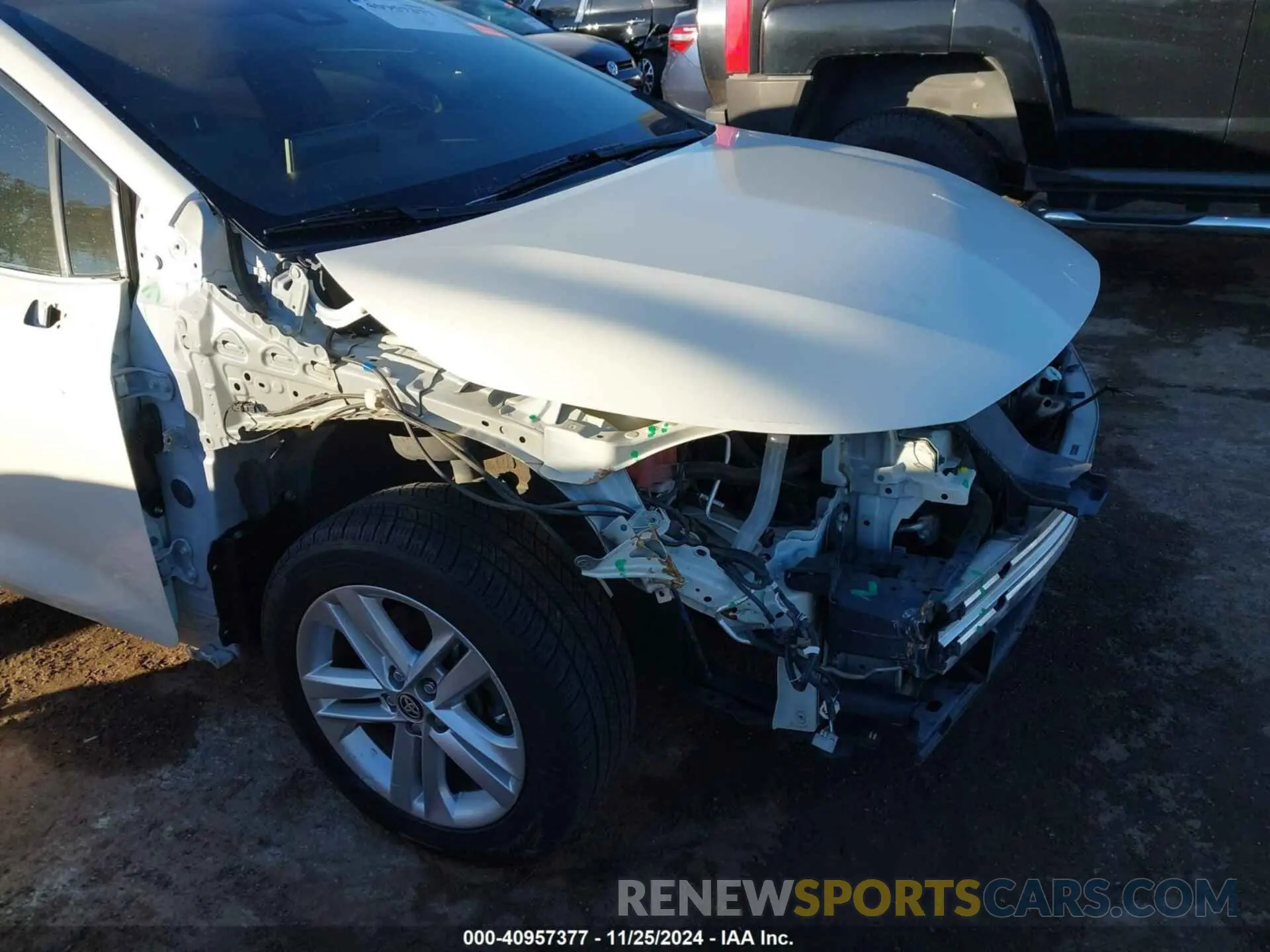 6 fotografías del automóvil dañado JTNK4RBE1K3035606 TOYOTA COROLLA 2019