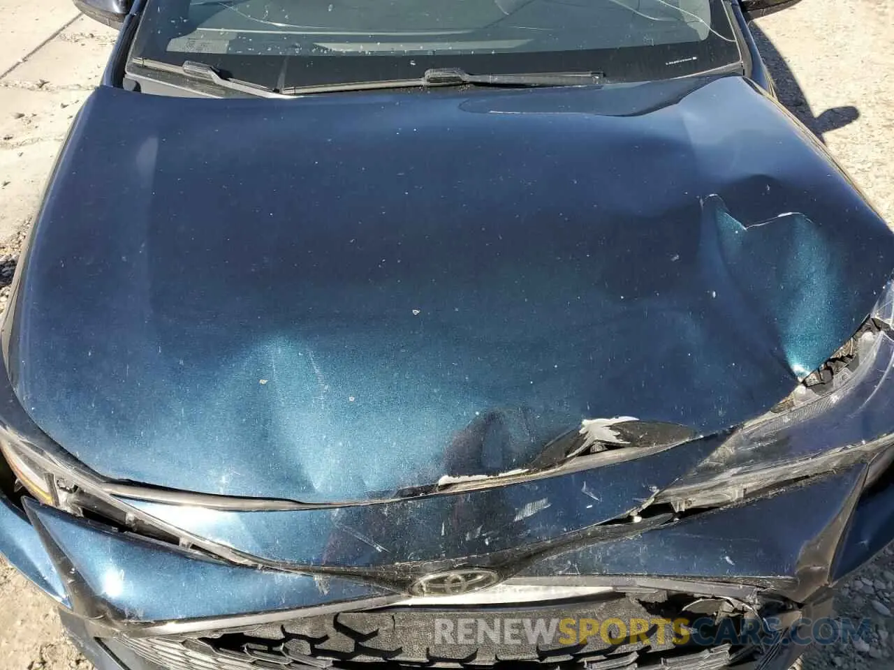 11 fotografías del automóvil dañado JTNK4RBE1K3039297 TOYOTA COROLLA 2019