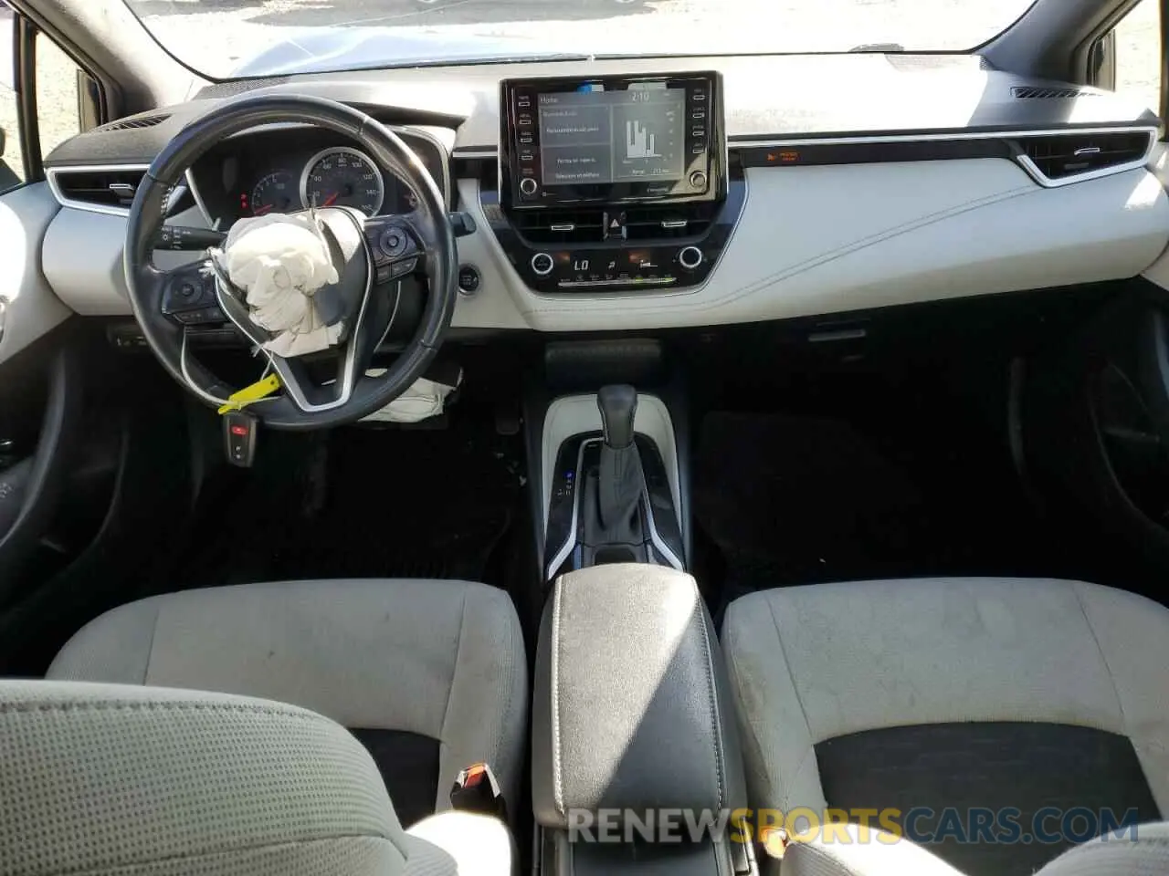 8 fotografías del automóvil dañado JTNK4RBE1K3039297 TOYOTA COROLLA 2019