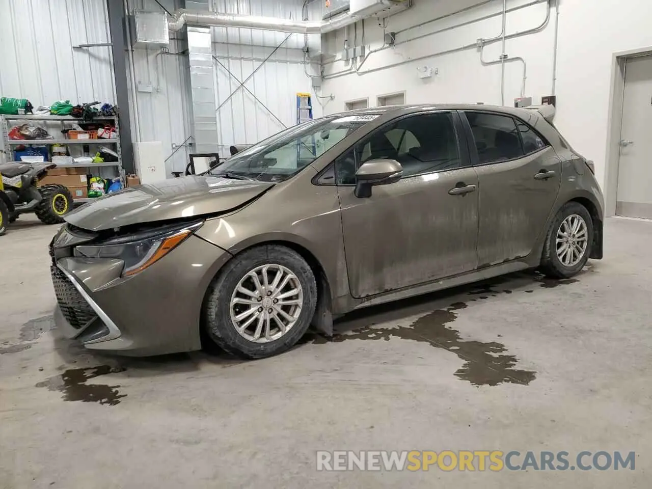 1 fotografías del automóvil dañado JTNK4RBE1K3064121 TOYOTA COROLLA 2019