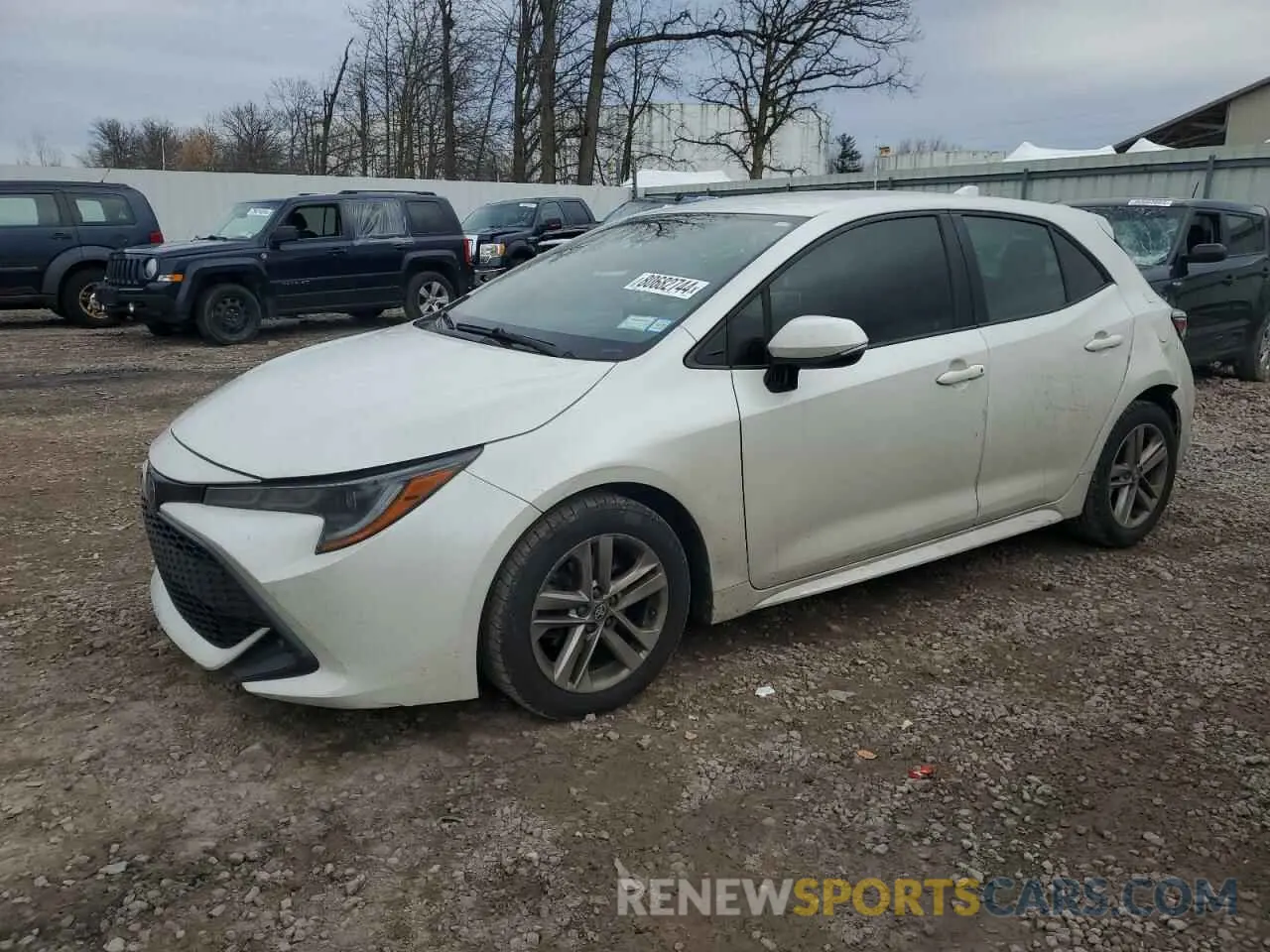 1 fotografías del automóvil dañado JTNK4RBE2K3017163 TOYOTA COROLLA 2019