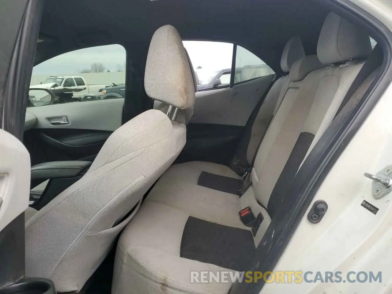 11 fotografías del automóvil dañado JTNK4RBE2K3017163 TOYOTA COROLLA 2019
