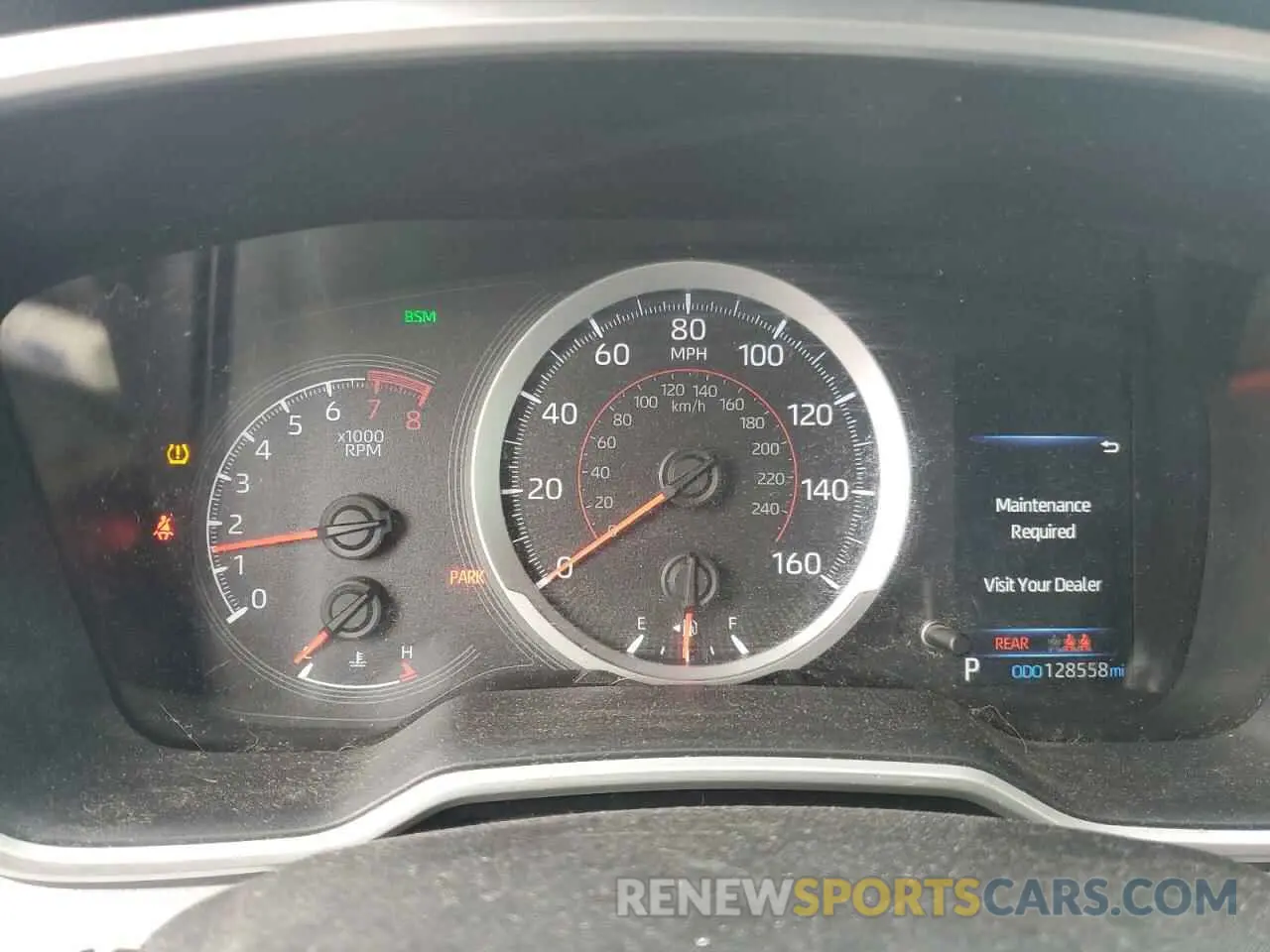 9 fotografías del automóvil dañado JTNK4RBE2K3017163 TOYOTA COROLLA 2019