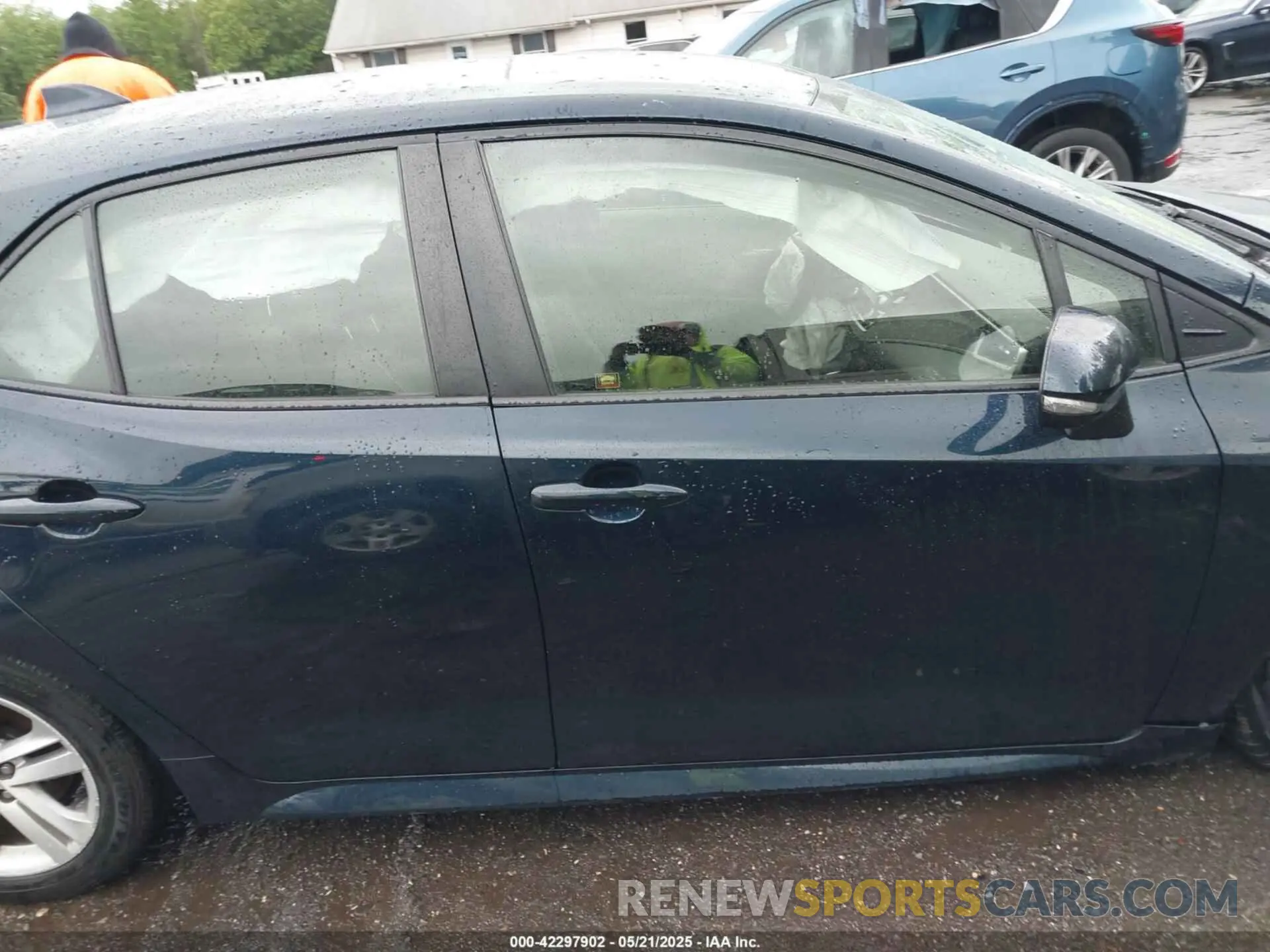 13 fotografías del automóvil dañado JTNK4RBE2K3049966 TOYOTA COROLLA 2019