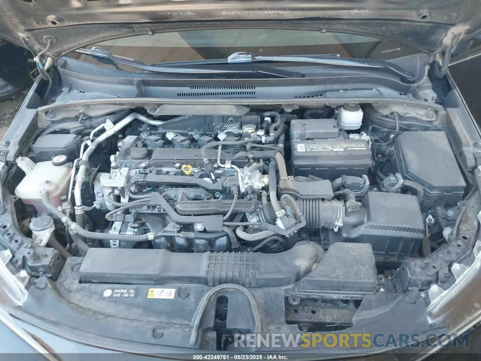 10 fotografías del automóvil dañado JTNK4RBE2K3060434 TOYOTA COROLLA 2019
