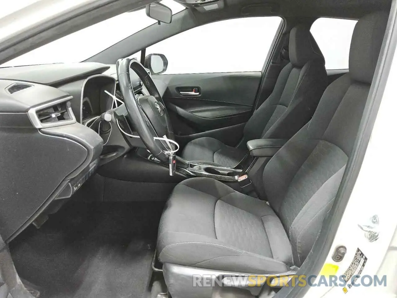 7 fotografías del automóvil dañado JTNK4RBE2K3064385 TOYOTA COROLLA 2019