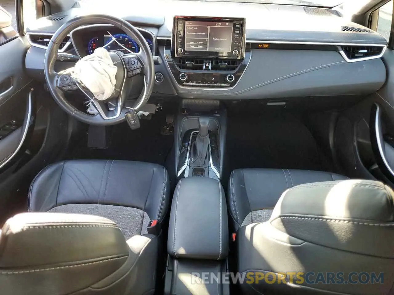 8 fotografías del automóvil dañado JTNK4RBE3K3003885 TOYOTA COROLLA 2019