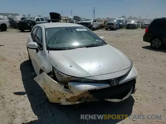 11 fotografías del automóvil dañado JTNK4RBE3K3017642 TOYOTA COROLLA 2019