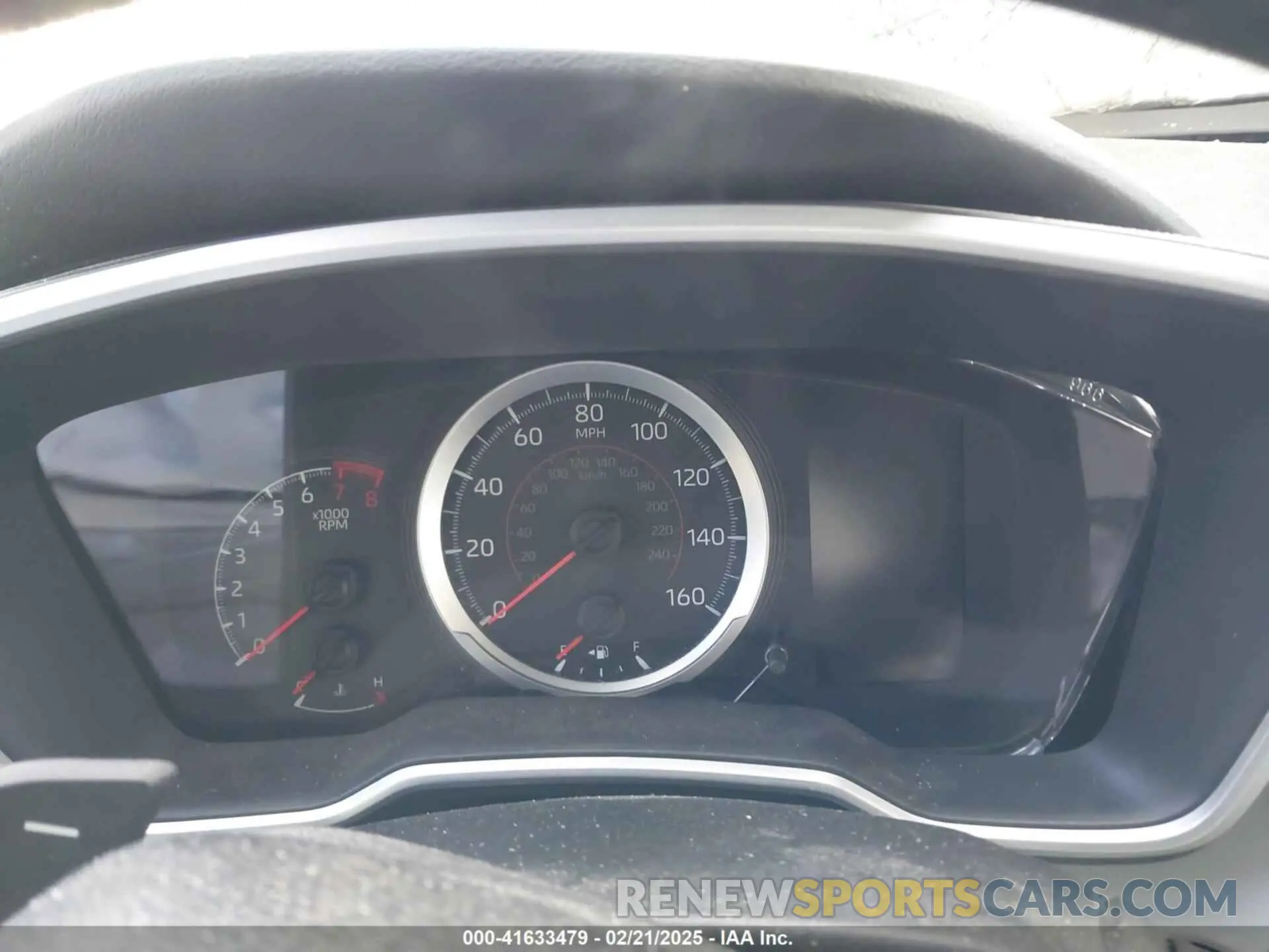 7 fotografías del automóvil dañado JTNK4RBE3K3029225 TOYOTA COROLLA 2019