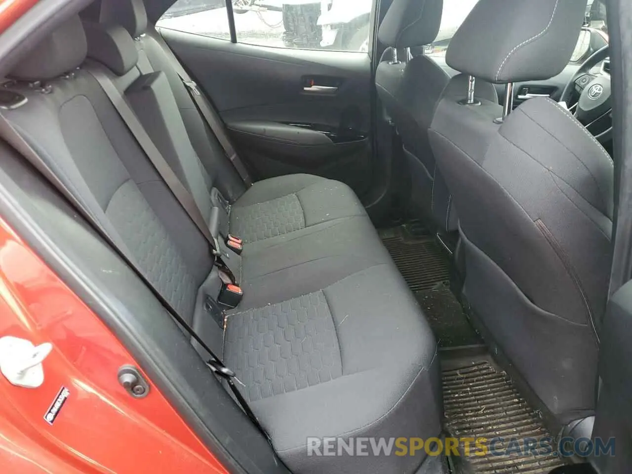 11 fotografías del automóvil dañado JTNK4RBE3K3042024 TOYOTA COROLLA 2019