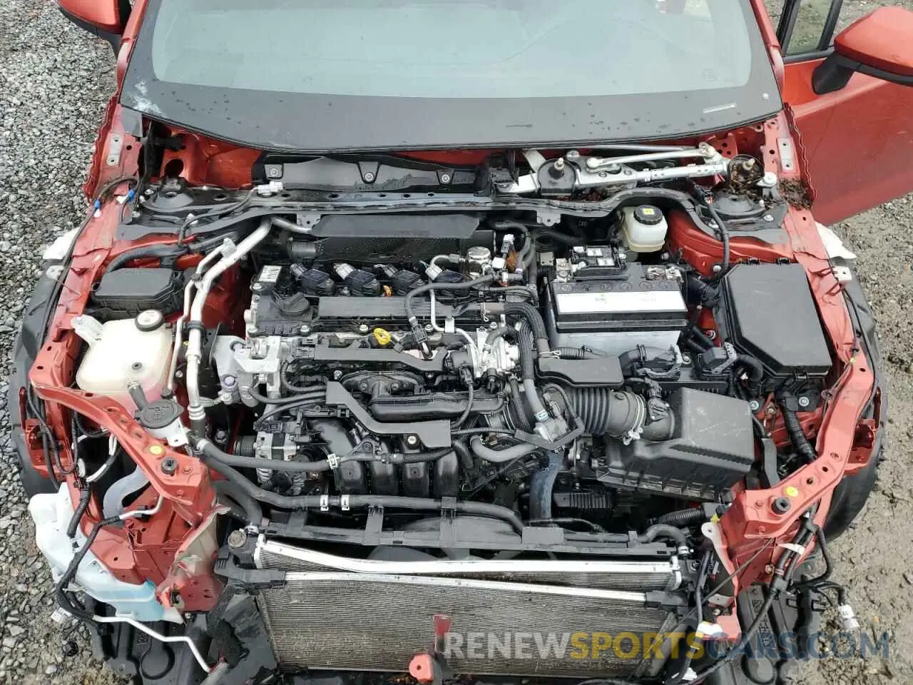 12 fotografías del automóvil dañado JTNK4RBE3K3042024 TOYOTA COROLLA 2019