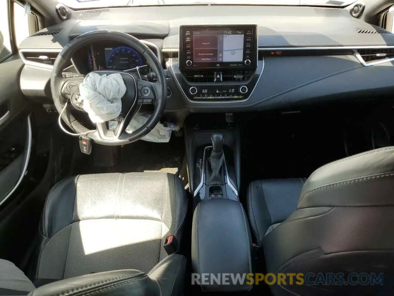 8 fotografías del automóvil dañado JTNK4RBE3K3054769 TOYOTA COROLLA 2019