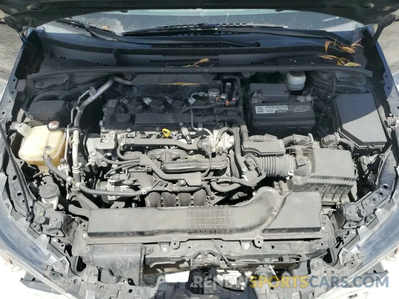 11 fotografías del automóvil dañado JTNK4RBE3K3064413 TOYOTA COROLLA 2019