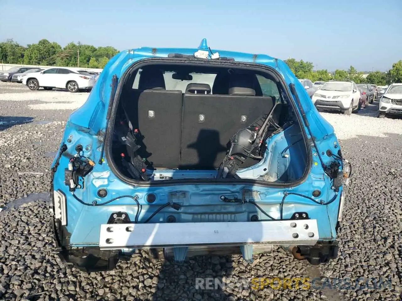 6 fotografías del automóvil dañado JTNK4RBE3K3068736 TOYOTA COROLLA 2019