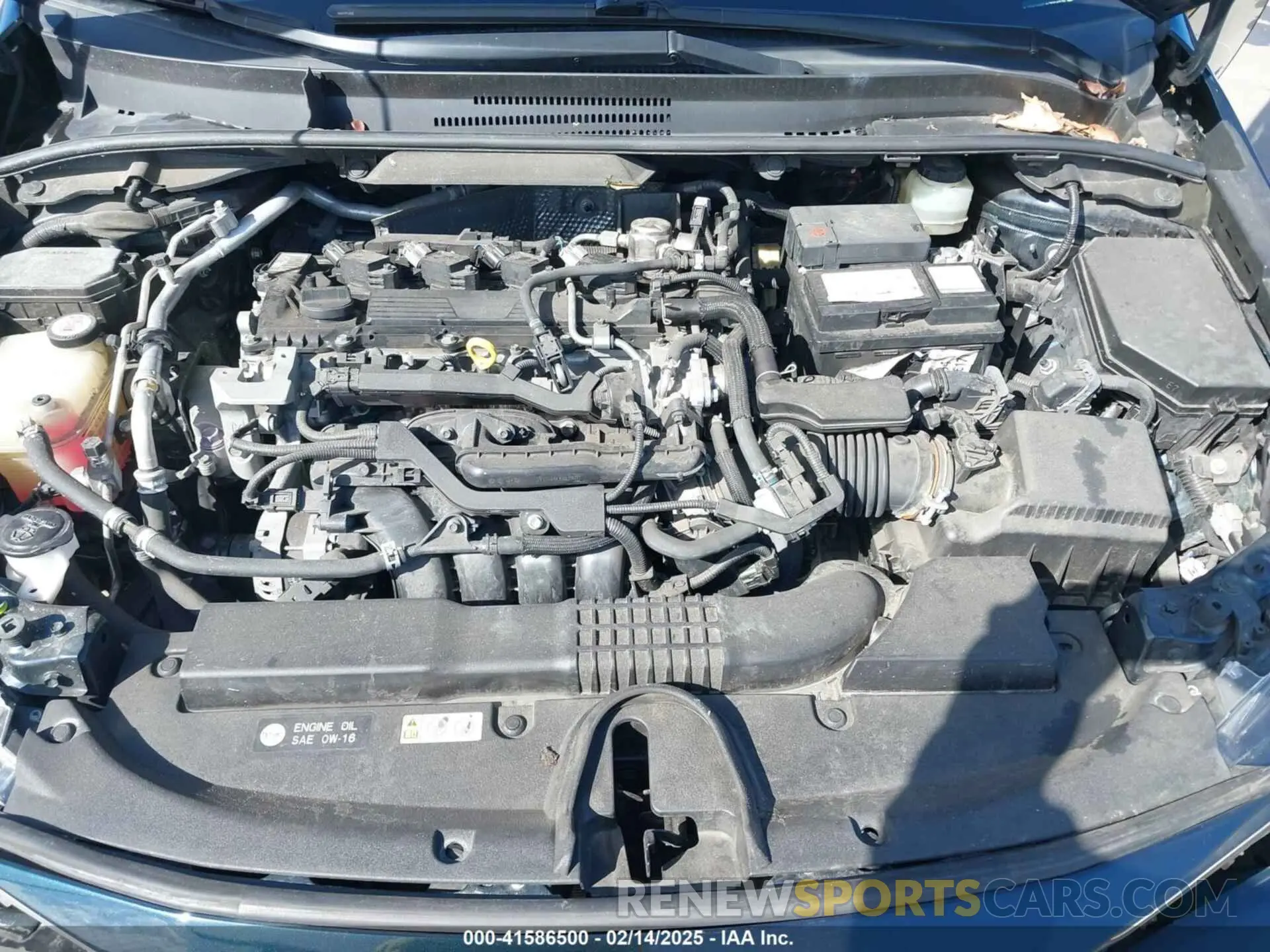 10 fotografías del automóvil dañado JTNK4RBE4K3004379 TOYOTA COROLLA 2019
