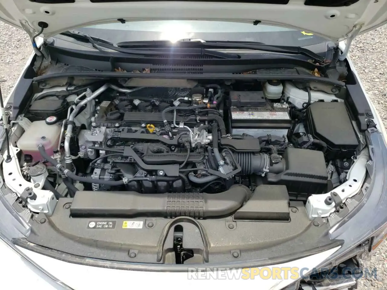 7 fotografías del automóvil dañado JTNK4RBE4K3069670 TOYOTA COROLLA 2019