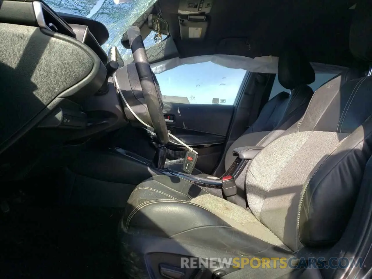 7 fotografías del automóvil dañado JTNK4RBE5K3006450 TOYOTA COROLLA 2019