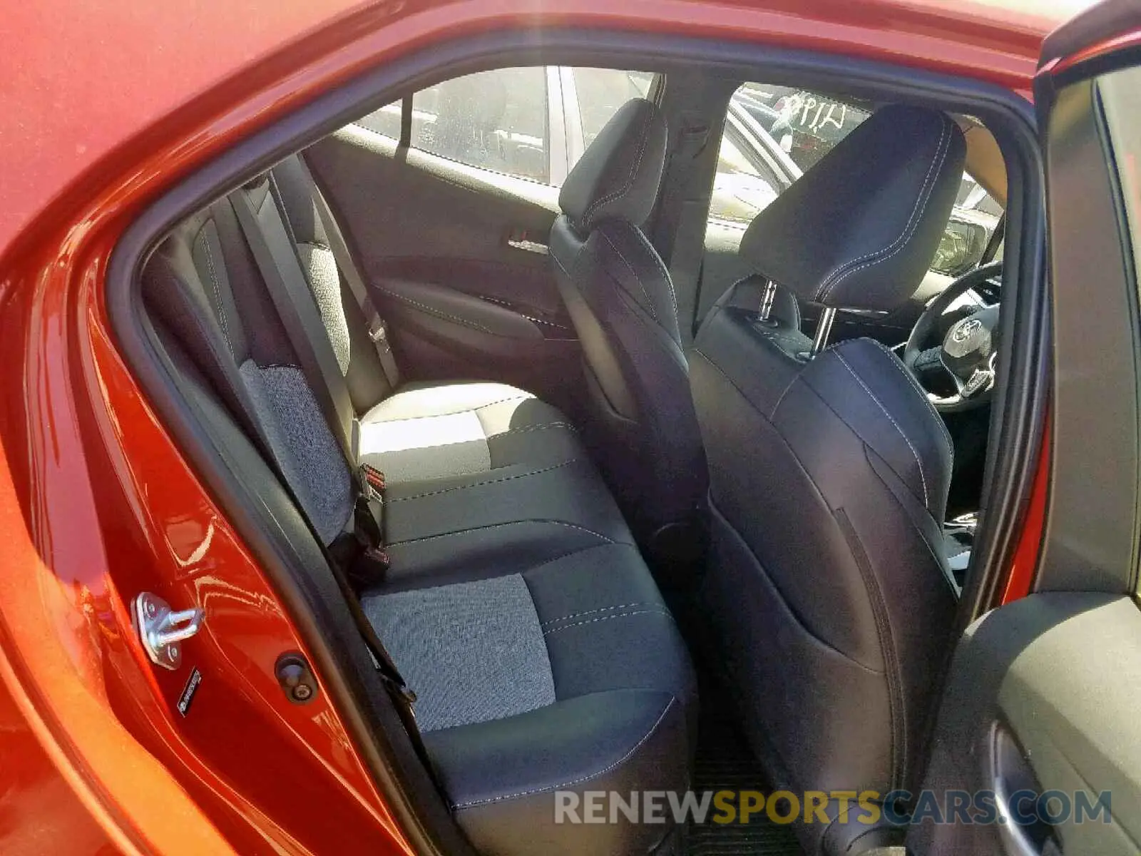 6 fotografías del automóvil dañado JTNK4RBE5K3007758 TOYOTA COROLLA 2019