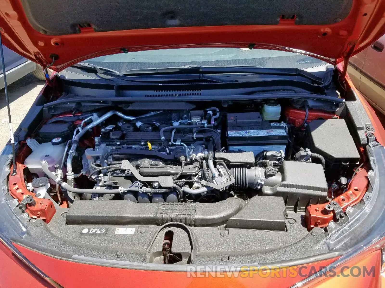 7 fotografías del automóvil dañado JTNK4RBE5K3007758 TOYOTA COROLLA 2019