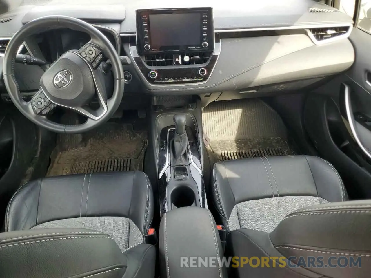 8 fotografías del automóvil dañado JTNK4RBE5K3018503 TOYOTA COROLLA 2019