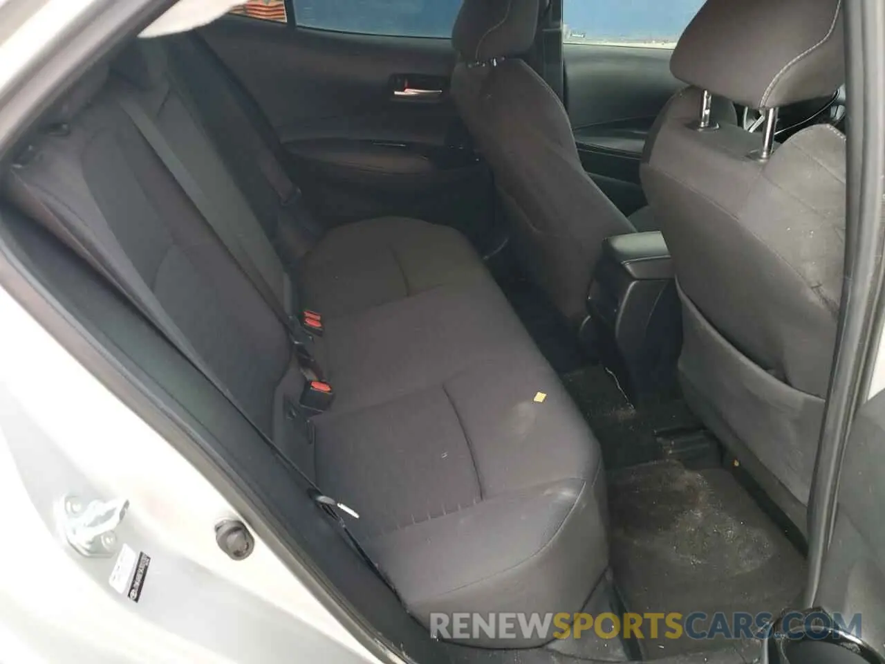 10 fotografías del automóvil dañado JTNK4RBE5K3027301 TOYOTA COROLLA 2019
