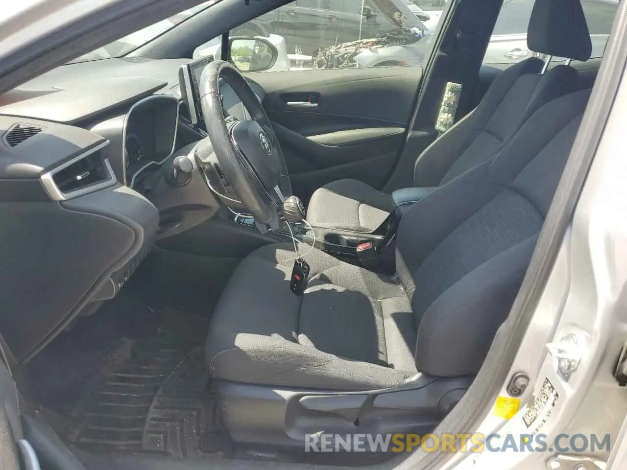 7 fotografías del automóvil dañado JTNK4RBE5K3031154 TOYOTA COROLLA 2019