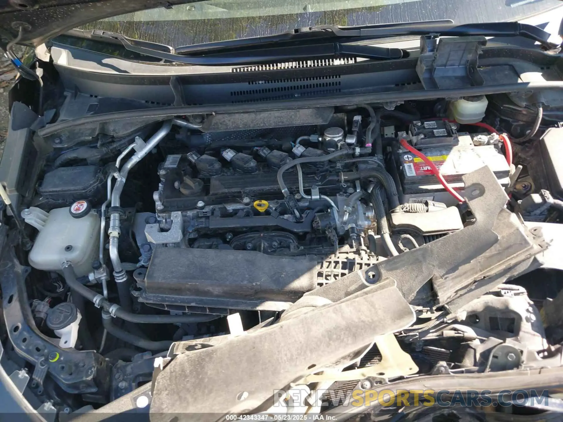 10 fotografías del automóvil dañado JTNK4RBE5K3055695 TOYOTA COROLLA 2019