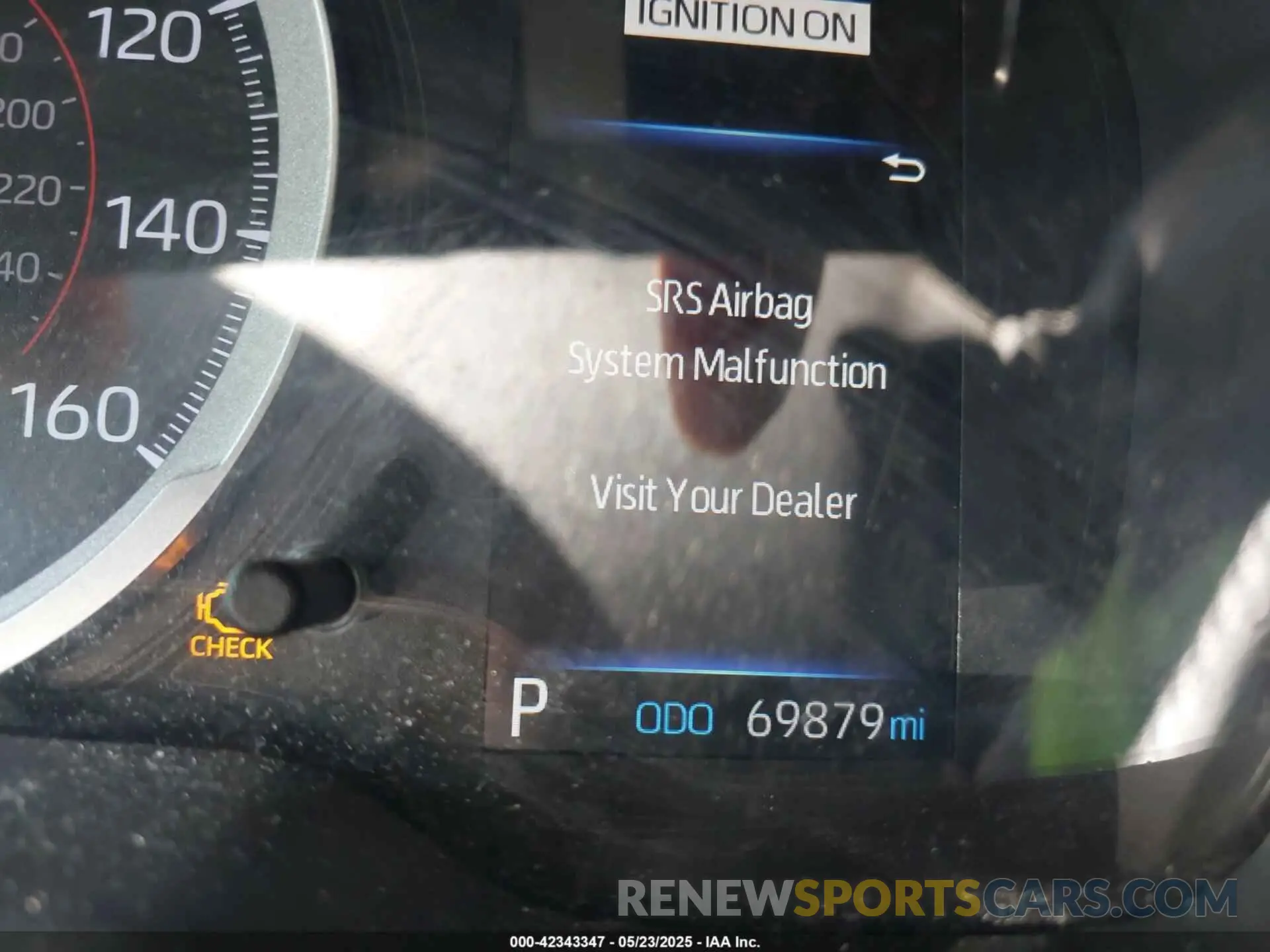 15 fotografías del automóvil dañado JTNK4RBE5K3055695 TOYOTA COROLLA 2019