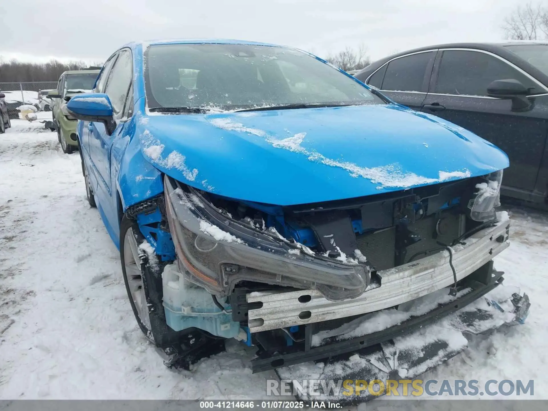 1 fotografías del automóvil dañado JTNK4RBE5K3066986 TOYOTA COROLLA 2019