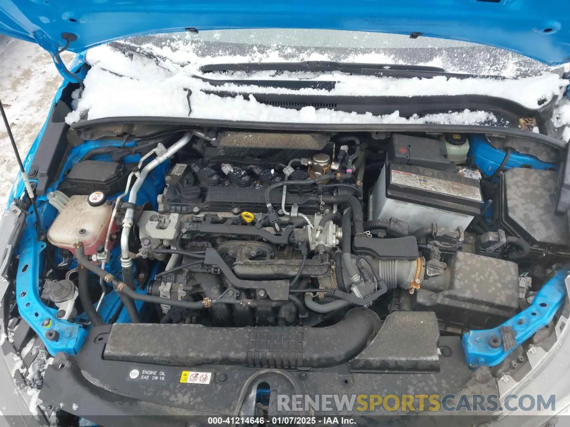 10 fotografías del automóvil dañado JTNK4RBE5K3066986 TOYOTA COROLLA 2019
