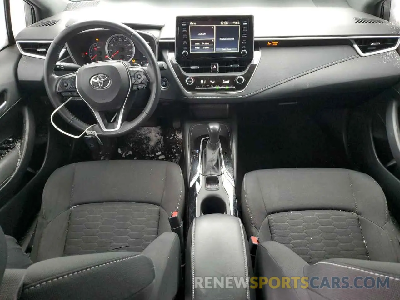 8 fotografías del automóvil dañado JTNK4RBE6K3010510 TOYOTA COROLLA 2019