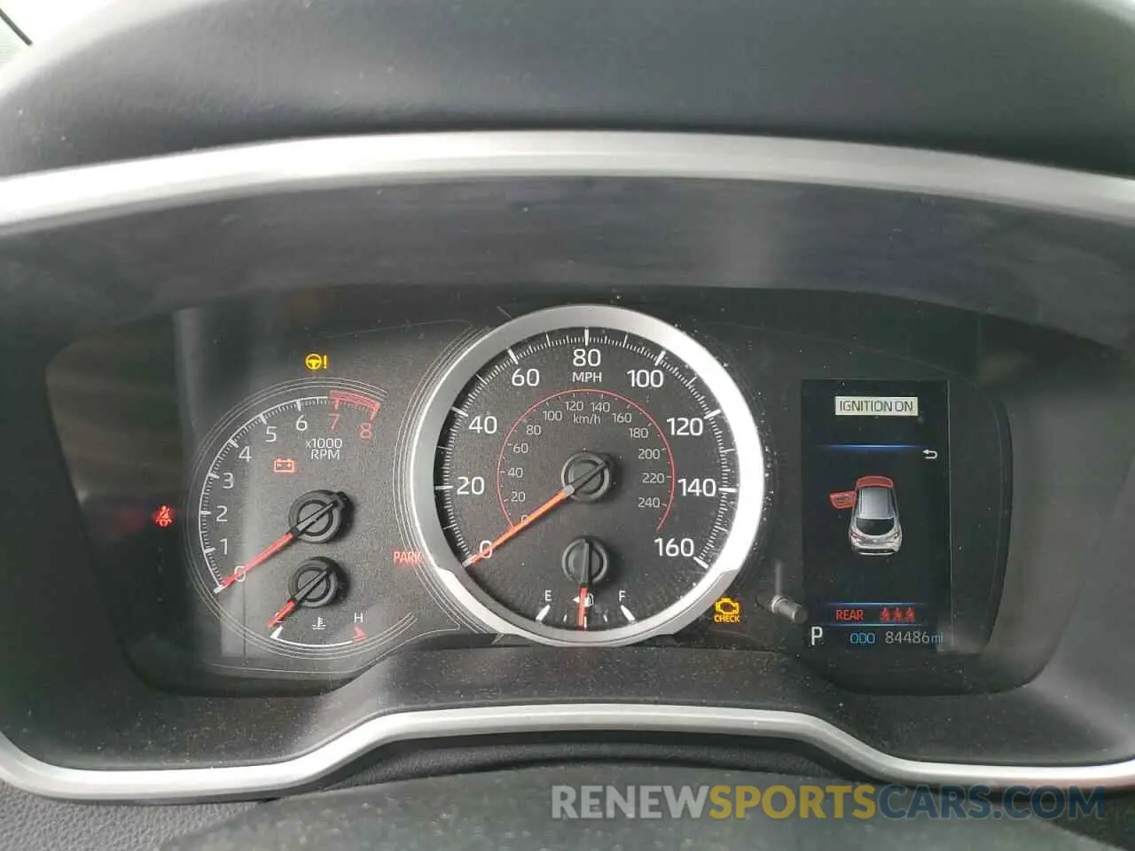 9 fotografías del automóvil dañado JTNK4RBE6K3010510 TOYOTA COROLLA 2019