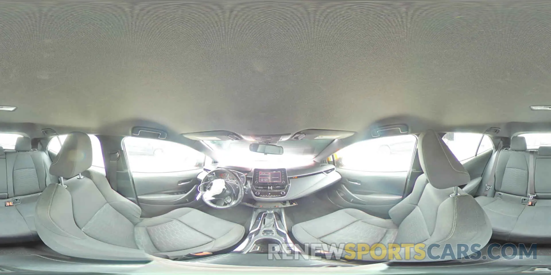 15 fotografías del automóvil dañado JTNK4RBE6K3011690 TOYOTA COROLLA 2019