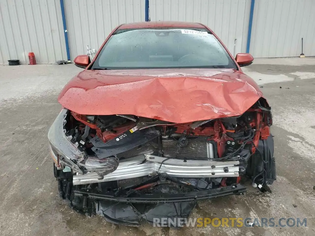 5 fotografías del automóvil dañado JTNK4RBE6K3011690 TOYOTA COROLLA 2019