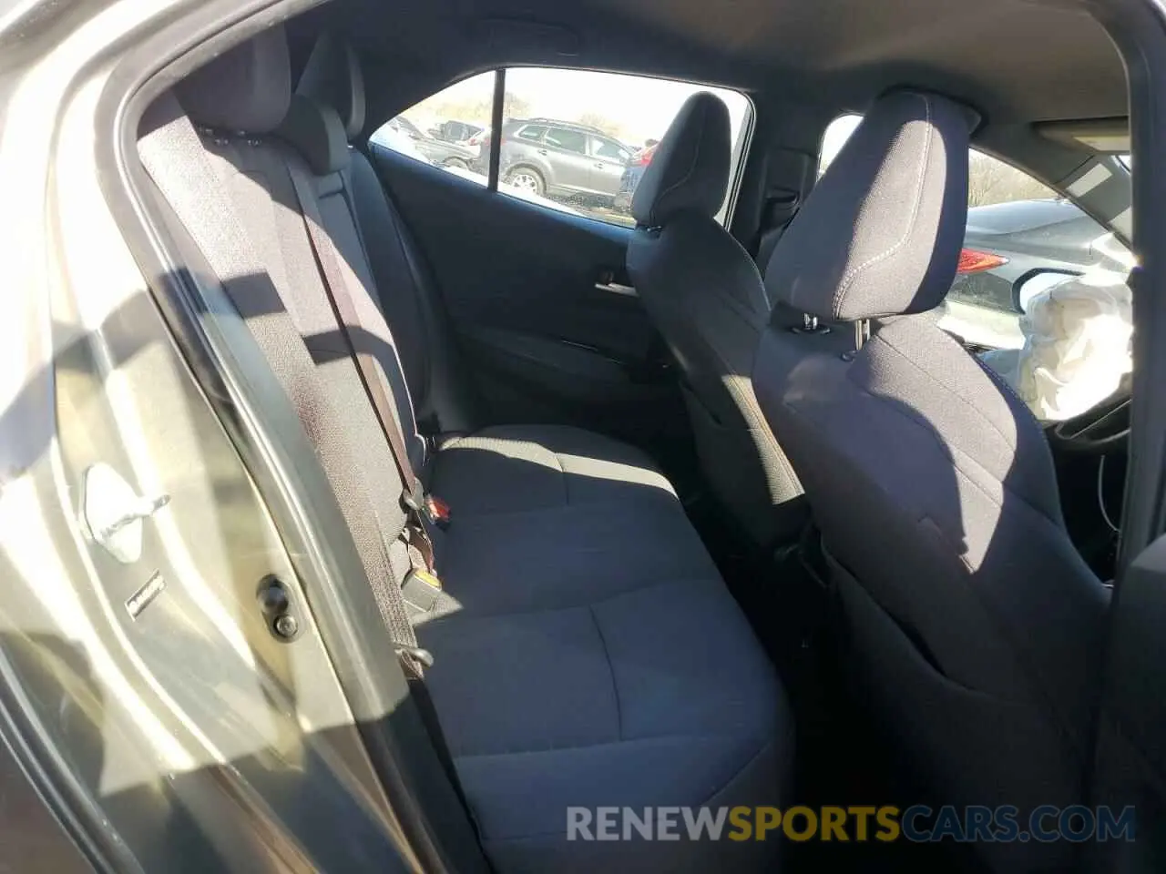 10 fotografías del automóvil dañado JTNK4RBE6K3039604 TOYOTA COROLLA 2019